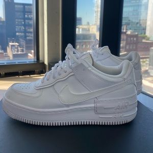 Nike Air Force 1 Shadow in White | W 9